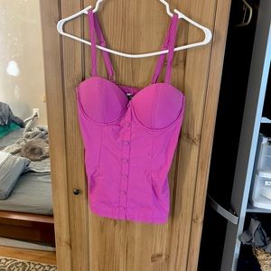 Guess bustier top
